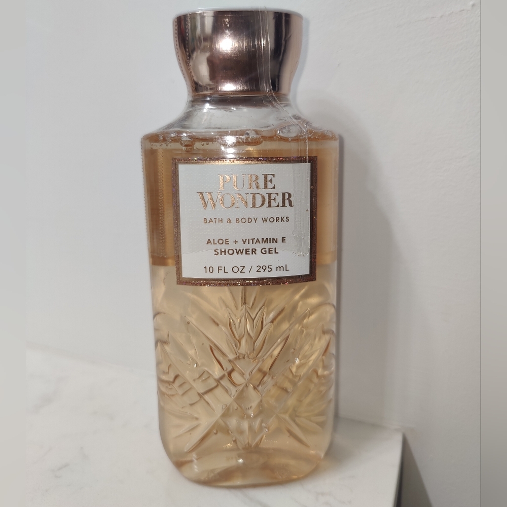 NEW Pure Wonder Bath & Body Works Shower Gel - Gold